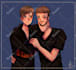 do anime couple illustration concept art bonus chibi
