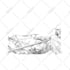do unique crosshatching illustration