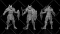 create 3d stylized cute character, cartoon, animal for 3d print and animation