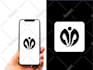 design modern mobile app icon and app logo design