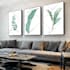 design abstract printable tropical palm leaf wall art