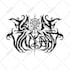 draw metal, brutal, death metal logo for your band, brand