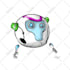 draw robot characters for you