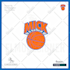 design a custom nba logo like new york knicks with your name