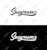 make unique handwritten and typography logo for your brand