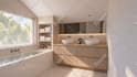 create photorealistic 3d bathroom design and rendering