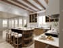 design modern kitchen, bathroom, office space design, 3d rendering, cad drafting