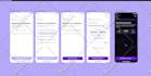 design modern mobile app and web app UI UX in figma with a design system