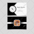 create a minimalist business card design