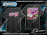create racing illustration for t shirt design