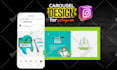 design attractive carousels for facebook, instagram ads, linkedln