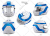 design custom sticker decal helmet for racing and welding
