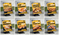 design flyers tri fold bi fold