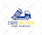 design a super cleaning and junk removal logo