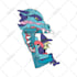 make cartoon chibi car enamel pins design