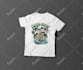 design t shirt dark or horror graffiti style for edgy streetwear