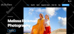 create a photography website design for photographers