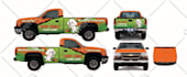 creative custom car wrap, van wrap, truck wrap, trailer wrap