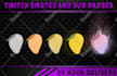 create custom twitch emotes and sub badges