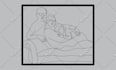 illustrate anything for you using line art