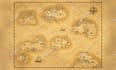 draw a detailed hand drawn fantasy map for your dnd or rpg world
