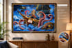 create original acrylic and oil paintings from your reference with free shipping