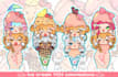 draw cute ice cream ych chibi for you