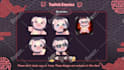 draw cute emotes and sub badges for twitch