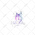 do watercolor and hand drawn logo design