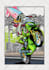 do rat fink hot rod cartoon style for tshirt design