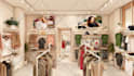 design retail store interior and exterior storefront