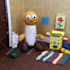 make a sculpture figure in clay based on photos or any ideas