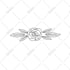 create a custom tattoo design in minimal line and oneline
