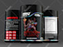 design professional supplement, bottle and vial label