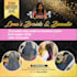 design eye catching hair and lash extension flyer price list