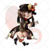 draw a character in cute chibi style