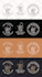 do vintage, adventure, nature, outdoor badge logo creation