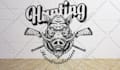 design amazing vintage logo with hand drawn illustration
