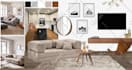 do interior design mood board with ideas and shopping list