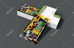design event ticket, raffle ticket, ticket, postcard in 4hrs