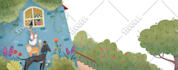 draw for you watercolor illustrations