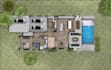 redraw a floor plan for real estate listings 2d