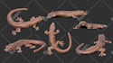 create a 3d animal or creature for 3d printing