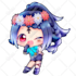 draw anything and character into cute anime chibi style