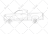 draw your car or vehicle into vector line art