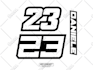 create racing, nascar and drag race numbers