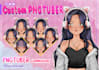 design pngtuber model or customized png tuber avatar, character