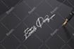 design handwriting, signature, scripted, cursive, photography logo