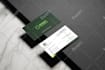 design business card and brand identity