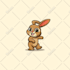 draw cute cartoon animal character